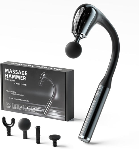 Suzii Massage Gun Upgraded Extension Handle for Deep Massage of the Back to Relieve Deep Tissue Pain in the Muscles