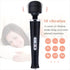 MASANIU 10 Settings Massager with Pulse Strong Vibration for Women,Personal Total Body Therapy Massager (Black)