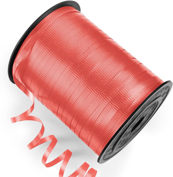 Curling Ribbon 500 Yards with Spool, 1/5" Wide Crimped Texture for Gift Box Wrapping & Birthday Party Decorations