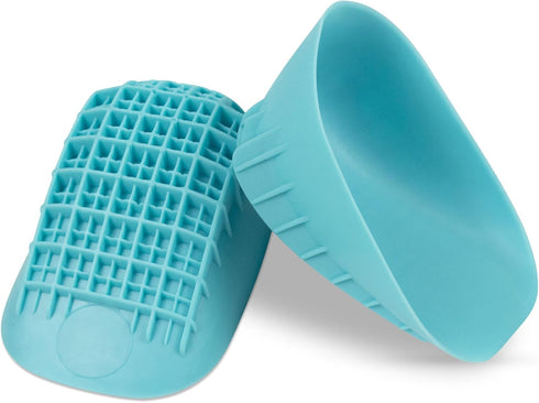 Heavy Duty Heel Cups for Pain Relief & Support - Gel Cushion Shoe Inserts for Severs Disease & Plantar Fasciitis
