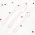 180PCS Rose Gold Plastic Silverware Set, 60 Gold Forks, 60 Gold Spoons, 60 Gold Knives, Disposable Cutlery for Party