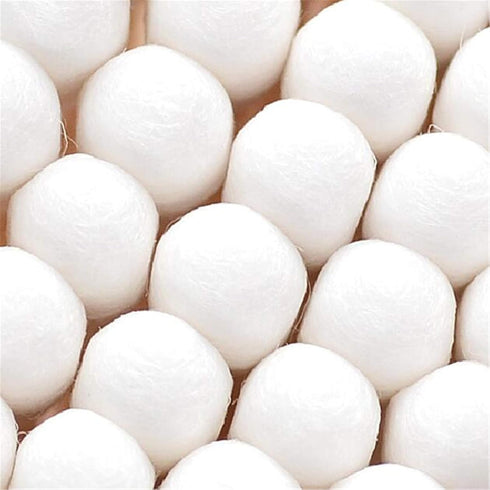 tifanso 500 Count Cotton Swabs, Natural Double Round Strong Wooden Cotton Tip Sticks Buds for Ears, Cruelty-Free with