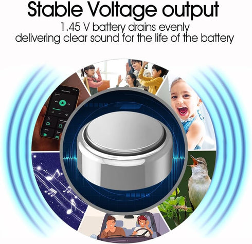 XUNIUZERO 312 (24 Count), 1.4V Hearing Aid Batteries Size Mercury Free Easy to Open and Carry Long Lasting Batteries