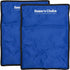 2 Pack Large Ice Packs for Injuries, 11" x 14.5", Hot & Cold Reusable Gel Pack, Durable Construction, Flexible When