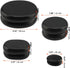 SINJEUN 40 PCS Basalt Massage Stones, 4 Sizes Large Round Hot Stones for Massage, Essential Supplies for Home Spa