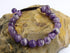 Certified Natural Amethyst Bracelet 8mm Beads - Healing, Peace, Love