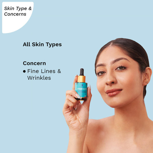 Pilgrim Korean Lift & Firm Face Serum with 1% Hyaluronic Acid + 0.5% Retinol, Anti Aging, 1.01 Fl Oz/30ml