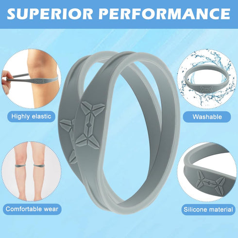 Knee Strap Tendon Support Strap, Knee Band for Pain Relief, Patellar Tendon Relief, 2 Packs for Sports, Jumpers, Running