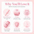 Qianlotushan 29 3D Upgraded Leg Roller Massager, Open-Side Muscle Roller with Textured Rollers, Ergonomic Rolling