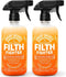 ANGRY ORANGE All-Purpose Cleaner Spray, Multipurpose for Kitchen and Bathroom, 24 Fl. Oz - Pack of 2 Bottles