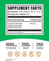BulkSupplements.com Quercetin Dihydrate Powder, 1000mg Antioxidants Source, Vegan & Gluten Free, 250g