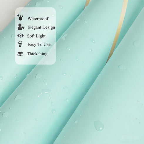 Jocomoni 20 Packaging 22.8x22.8 inch Sheets Flower Wrapping Paper, Waterproof Floral Bouquet Fresh Flower Wrapping