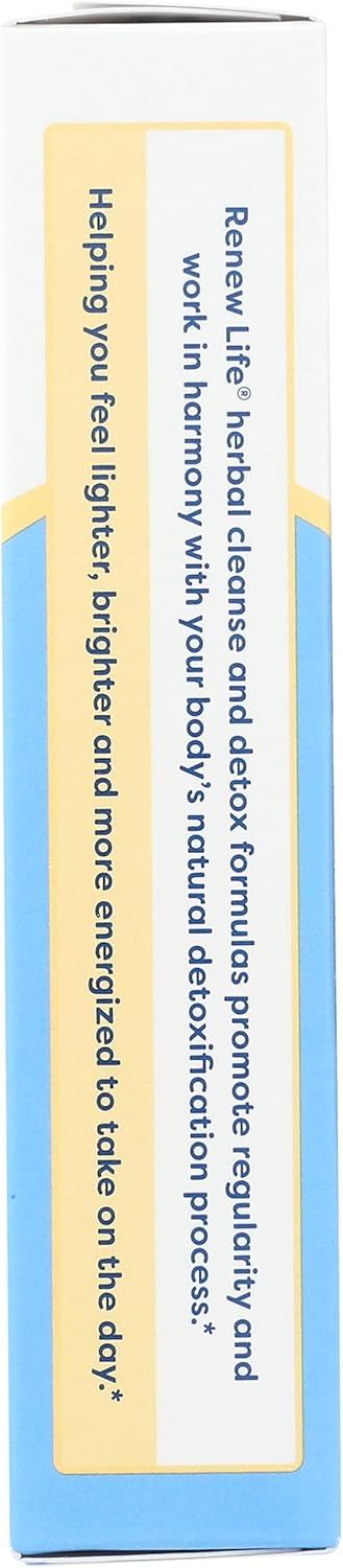 Renew Life 3-Day Reset 2-Part 12 Count Cleanse Total Body Detox Cleanse Capsules, Digestive Wellness and Regularity