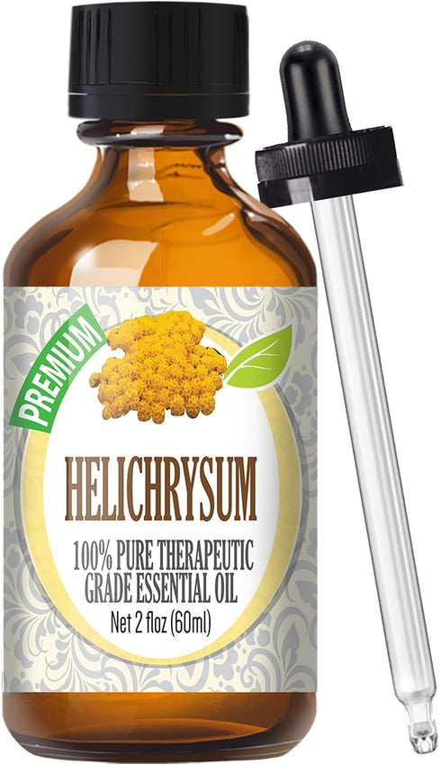 Healing Solutions 60ml Oils - Helichrysum Essential Oil - 2 Ounces Fluid