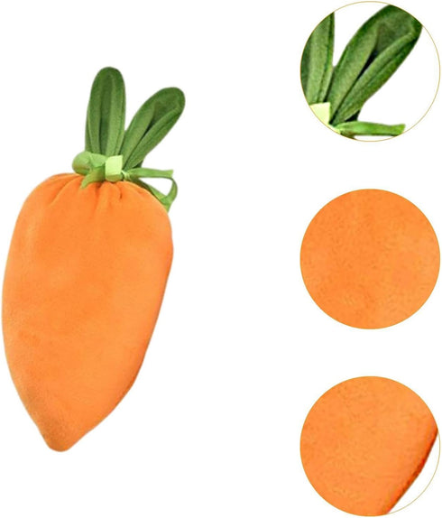 predolo Set 4 of Easter Carrot for Gifts and Treats, with Bunny Ears