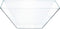 PLASTICPRO Disposable Square Plastic Large Clear Serving Bowls, Extra Heavy Duty for Party Snack, Pack of 4
