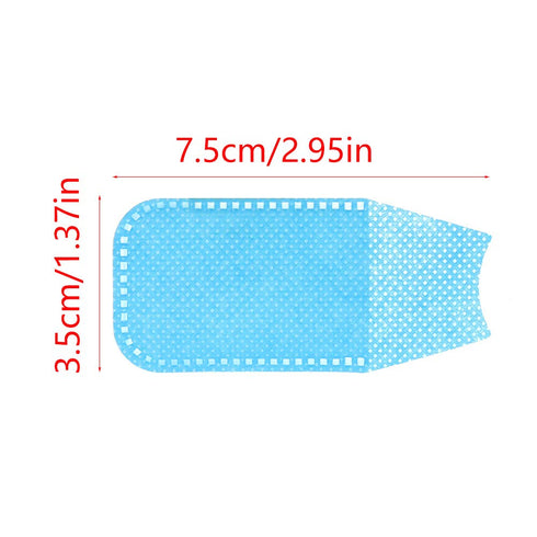 Mint-Flavored Oral Finger Wipes - Teeth Whitening Wipes, Oral Cleaning Wipe (100 Pcs)