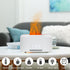 KSTPGRZK 400mL, 5-in-1 Aroma Essential Oil Diffuser & Humidifier Flame Effect Ultrasonic Diffuser with Bluetooth