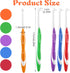 Ouligay 5Pcs Tuft Toothbrush, Soft Compact Interdental Toothbrush for Orthodontic Braces