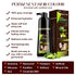 No-Stain Hair Dye Shampoo for Men & Women, Natural Ingredients, Ammonia & Parabens-Free, 200 mL (Dark Brown)
