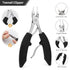 Segbeauty 10pcs Ingrown Toenail Removal Kit, Nail Clipper Toenail Clipper Manicure Pedicure Kit, Professional High Manganese Steel Blade Ingrown Toenail Corrector Tool Set for Remove Cuticle Callus