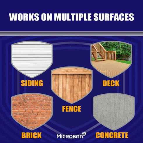 MICROBAN Outdoor Surface Care Cleaner, 1 Gallon