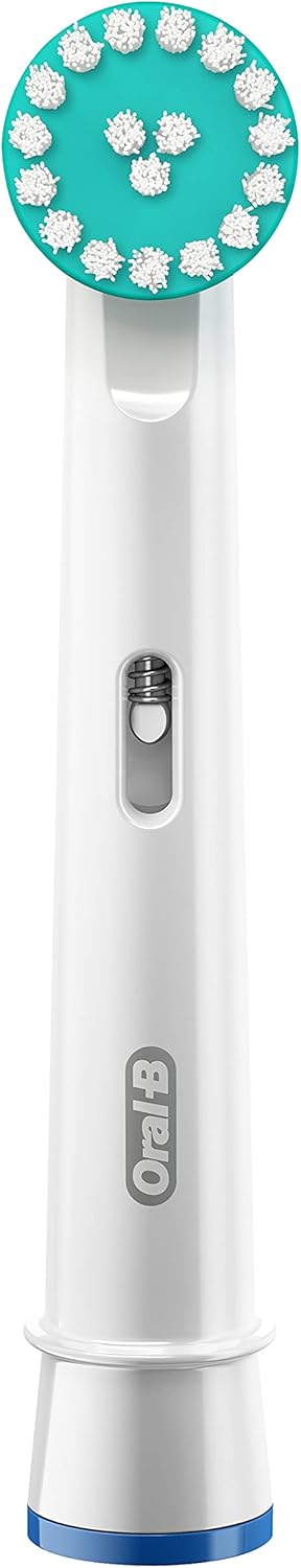 Oral-B Electric Toothbrush Replacement Head, Ortho, 1 Count (Pack of 1), White, for Braces