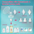 S2 S1 9 S2 17mm (17mm 4 Sets) Nenesupply Pump Parts Compatible with Spectra Plus Breast Pump to Replace Spectra Pump