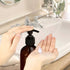 Yebeauty Empty Pump Bottle Dispenser, 17oz/500ml Brown Lotion Soap Shampoo Pump Bottles, Pack of 2