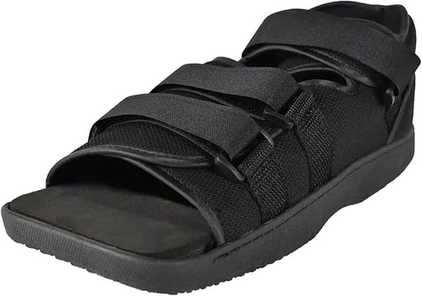 Post Op Shoe - Surgical Pain Relief and Foot Support for Men and Women, for Plantar Fasciitis, Size Up to 9
