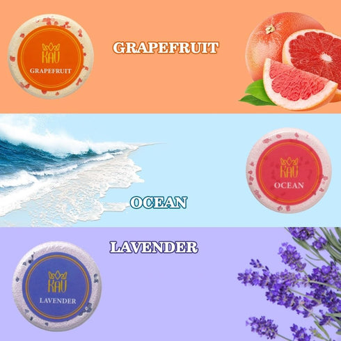 KAV Aromatherapy Shower Steamers Set, 9 pc Shower Bombs for Relaxation - Stress Relief Gift Set for Women