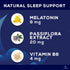 Melatonin Gummies 8mg - Extra Strength Sleep Support with 20mg Passiflora, Vegan & Non-GMO, Berry Flavor - 120 Gummies