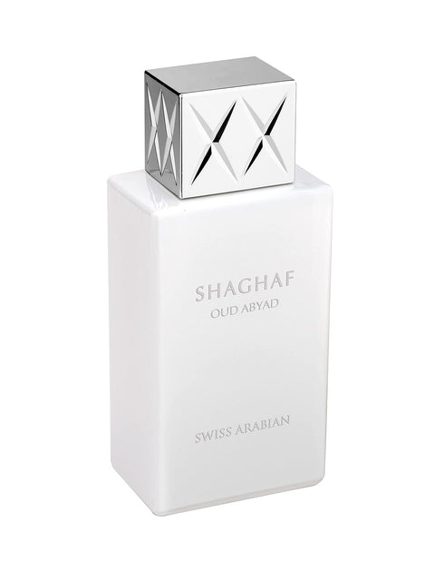 Swiss Arabian Shaghaf Oud Abyad EDP Spray - 2.5 Oz Luxury Fragrance from Dubai
