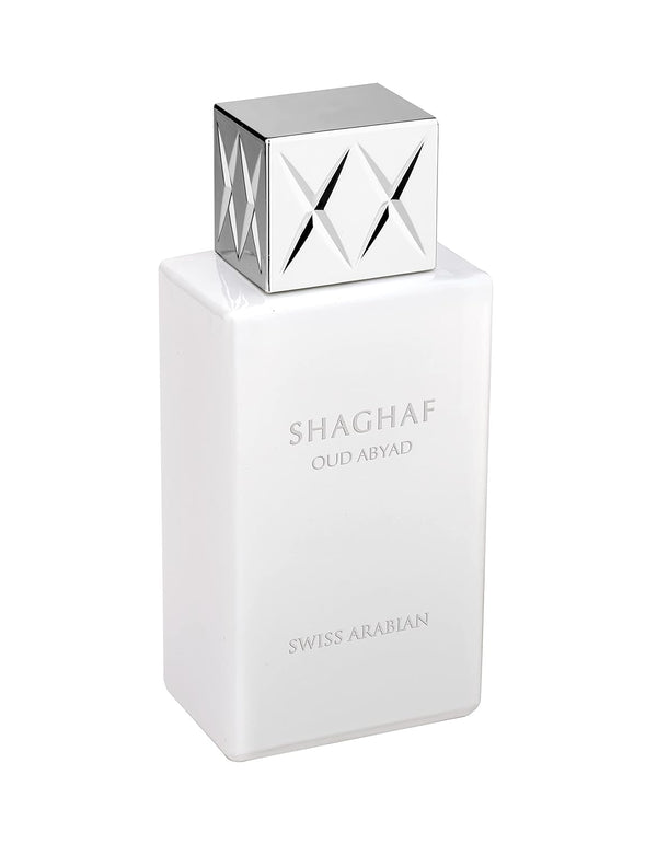 Swiss Arabian Shaghaf Oud Abyad EDP Spray - 2.5 Oz Luxury Fragrance from Dubai