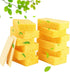 METUUTER 12-Count Cleaning Scrub Sponge, Compressed Cellulose Non-Scratch Natural Sponges for Kitchen Bathroom