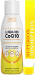 Liquid CoQ10 120mg, 35 Servings in 17 oz Bottle - Bioavailable Ubiquinone for Heart, Bone, Skin Health, Natural