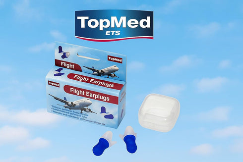 Flight Ear Plugs for Pressure Relief, 1 Pair for Adults