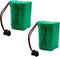 OXWINOU 6V 1300mAh Ni-MH AA Rechargeable Battery Pack with SM 2P Plug for