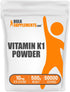BulkSupplements.com Vitamin K1 (1%) Powder - Vitamin K Supplements for Dogs, 500 Grams