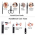 Nail Clipper Set, Portable Manicure Kit for Men with Travel Case, Toe and Finger Nail Clippers