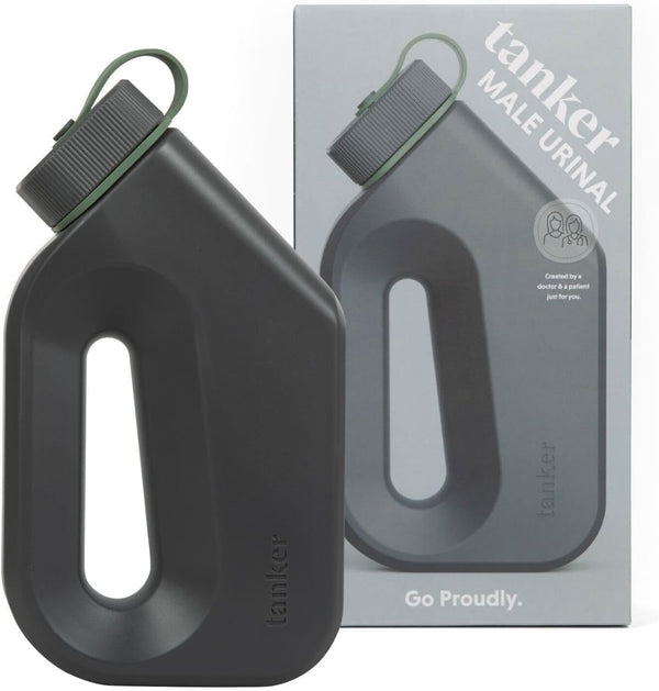 Tanker - Portable Urinal for Men Spill Proof - A Camping and