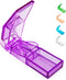 Pill Cutter and Splitter for Small or Large Pills, Accurate Medicine Splitter with Stainless Steel Blade