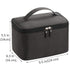 HOYOFO Women Makeup Bag, Portable Travel Toiletry Bag with Mesh Pocket for Women/Men, Black