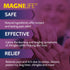 MagniLife Pain and Itch Relief Gel, Naturally Relieve Tingling, 1.8oz with Jasmine and Mezereon