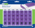 EZY DOSE Weekly (7-Day) Pill Case, Medicine Planner, Vitamin Organizer Box, Medium Pop-Out Compartments, BPA Free