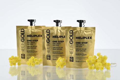 Heli's Gold Heliplex One Step Bond Complex - Rebuild and Restore Damaged Hair, 1.7 Oz