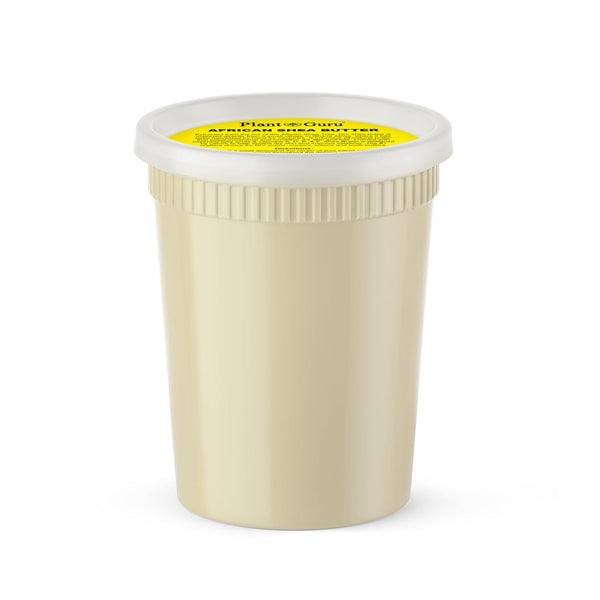 Raw African Shea Butter 32 oz. Bulk 100% Pure Natural Unrefined IVORY - Ideal Moisturizer for Skin and Hair