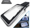 MagniPros 3X with 5X Zoom Magnifying Glass, 10 Anti Glare LEDs for Low Vision, Seniors