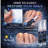 NOORISH FOOT CO. 2 Nail Fungus Treatment Pen for Toenails & Fingernails - Antifungal Nail Repair with Undecylenic Acid