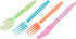 Juvale 216 Piece Rainbow Plastic Silverware Set, Neon Forks, Spoons, Knives for Parties
